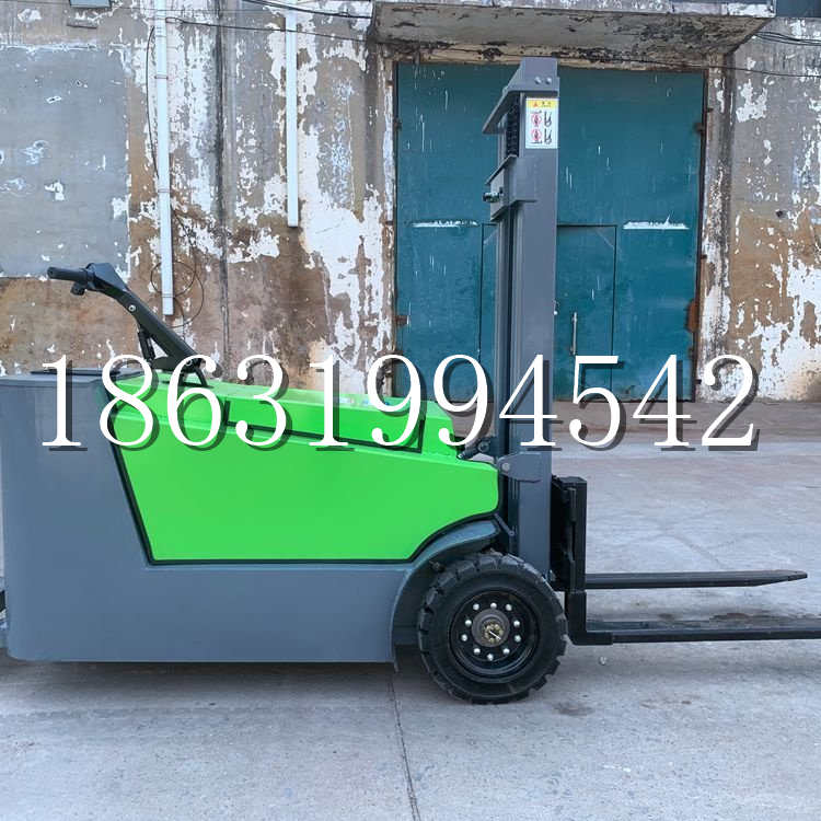 陇西县小型电动叉车1吨2吨步行站驾式电瓶堆高充电装卸车液压升降车铲车